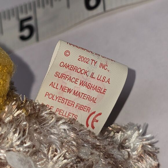 Retired TY Beanie Baby - SMARTER the 2002 Owl (6.5 inch) - Picture 3 of 9